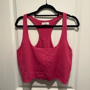 Babaton Hot Pink Racerback Tank